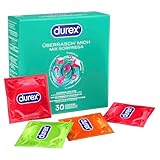 Durex Überrasch Mich Kondome-Mix – Mischung mit 4 verschiedenen Kondom-Sorten zum Ausprobieren...