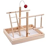Karlie Playpoint, Vogelspielzeug, Holz, Natur, 28x23x27,5 cm