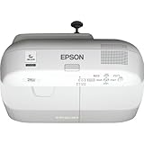 Epson POWERLITE 475 W Projektor (2600 ANSI Lumen, LCD, WXGA (1280 x 800), 3000 h, 190 W, UHE), Weiß