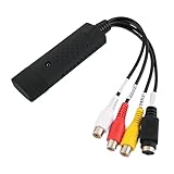 XUZHUWANG USB2.0-Videokonverter USB Videokarte Aufnahme Und Bearbeitung Von Videos Unterstützt NTSC...