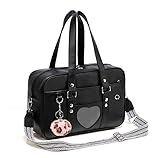 Chillpaper Große japanische Schul-Umhängetasche, Kunstleder-Tragetasche, Kuriertasche,...