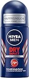 NIVEA MEN Dry Impact Deo Roll-On, Anti-Transpirant für ein trockenes Hautgefühl, 72h...