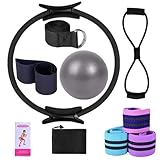 Générique -Pilates-Set, Yoga-Sets für Frauen | Toning Pilates Ring – dehnbarer Gürtel,...