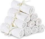 Utopia Towels - 10er-Pack weiche Waschlappen aus Viskose und Baumwolle, 25x25 cm, Seiftücher für...