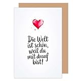 Edition Seidel Premium Geburtstagskarte mit Umschlag. Glückwunschkarte Grußkarte Karte mit Spruch...