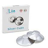 Liia® Silberhütchen Stillen, Stillhütchen aus Silber Trilaminat, Die Perfekte Pflege Für...