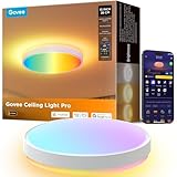 Govee Deckenlampe RGBIC 48,5W, Smart Led Deckenleuchte 4300lm Kompatibel mit Matter, Alexa & Google...
