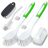 Holikme 7 Pack Küchenreinigungsbürsten-Set, Spülbürste zum Reinigen, Küchenschrubber&Biegsame...