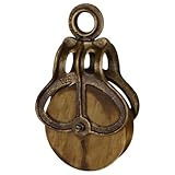 vianmo Gusseisen Umlenkrolle Seilrolle Flaschenzug