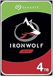 Seagate IronWolf, NAS interne Festplatte 4TB HDD, 3.5 Zoll, 5900 U/Min, CMR, 64 MB Cache, SATA...