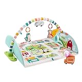Fisher-Price GRV42 - Jumbo Abenteuer Spieldecke mit Musik, Lichtern und Fahrzeugen, Babyspielzeug...