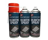 SDV Chemie Silikonspray Spray 1x 450ml Siliconspray Kunststoff- und Gummipflege Trennmittel...