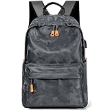 BVXHZOTB Herbst Neuer Tarnrucksack 14-Zoll-Notebook-Rucksack Computertasche Neuer...