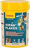 sera Vipan Flakes 100 ml (22 g)| Fischfutter Aquarium für Zierfische | Flockenfutter Aquarium |...