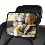 copap Baby Autospiegel, Spiegel Auto Baby Rückbank, 100% Bruchsicherer Rücksitzspiegel fürs Baby,...