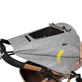 Sonnensegel Kinderwagen Universal,Sonnensegel Kinderwagen UV Schutz,Sonnenschutz Kinderwagen...