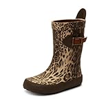 Bisgaard Unisex-Kinder Scandinavia Gummistiefel, leopard, 34 EU