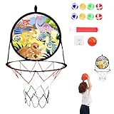 Genérico 2 in 1, Basketball Hoop und Dart Board - Spiele Backboards Spielzeug Dart für Kinder im...