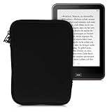 kwmobile Schutztasche für eReader - Neopren Tasche Hülle Cover Case Schutzhülle Schwarz - 17 x 12...