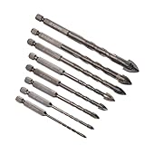 Kozelo 8-teiliges bohrer-Set - [ 3mm bis 12mm ] Betonbohrer-Set für...