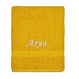 La Maison Badetuch, Strandtuch, Badetuch, bestickt, 100 % ägyptische Baumwolle, superweich,...