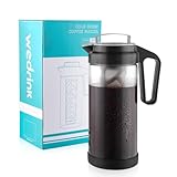 wedrink Cold Brew Kaffeebereiyer 1.3L Cold Brew Coffee Maker Glas, cold brew kaffeemaschine,...