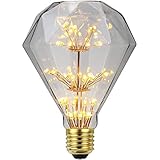 TIANFAN LED-Glühbirne, Vintage, RGB, Feuerwerk, Edison, 3 W, 220/240 V, E27, dekorative Glühbirne...