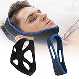 2 StüCk Anti Schnarch Kinnriemen, Snoring Stopper, Mouth Tape For Sleeping, SchnarchgeräT Zur...