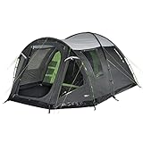 High Peak Santiago 5.0 Dome Tent Camping Tent with Living Storage Space, Family Tent for 5 People,...