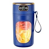Tragbarer Entsafter | Kompakter Reisemixer – Elektrische Shaker-Flasche kabellos für Mahlzeiten,...