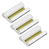 Taidda Farbtinten-Fotopapier-Set, Wasserfest, für Selphy CP1300, Schnell Trocknend, Idealer Ersatz...