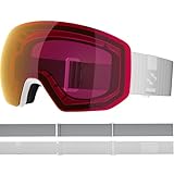 Salomon RADIUM PRO S SIGMA Skibrille, Unisex Anti-Beschlag Skibrille und Snowboardbrille für...