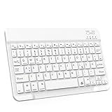 ZOYU Bluetooth Tastatur mit QWERTZ Layout für iPad Air, Pro, 10,2, 9,7, Mini, Tablets, PC, Windows,...