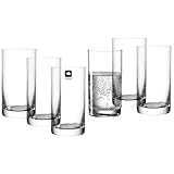 LEONARDO HOME Trinkgläser EASY+ (6er Set) • Stoßfeste Wassergläser (260 ml) • 6 Farben •...