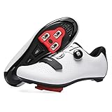 ARTVEP Fahrradschuhe Herren Damen Rennradschuhe MTB Radschuhe Kompatibel mit Look SPD SPD-SL Delta...