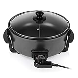 Tristar XL Sauteuse – 30 cm Durchmesser, 5 l Fassungsvermögen, für 4 Personen, mit Trenner,...