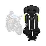 TRBSTUY Motorrad Airbag Weste Jacke,Sturzdämpfenden Stoßdämpfenden Aufblasbaren Schutzwesten...