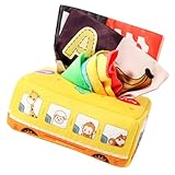 Toddmomy Tissue Box aus Buntes Sensorisches Lernspielzeug für Jahre Reißfest und Leicht Fördert...