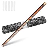 Milisten Bambusflöte, Musikinstrumente, Schlüssel G, Holzflöte, traditionelles chinesisches...