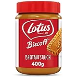 Lotus Biscoff | Süßer Brotaufstrich | Cremig | Karamellisierter Keksgeschmack | Vegan | Nussfrei |...