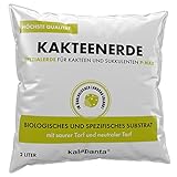 Kalapanta - Blumenerde für Kakteen und Sukkulenten. Biologisch 100% Natürlich. Professionelle...