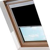 Peviasot Verdunklungsrollo, Dachfenster Rollo mit Bohren, Fensterrollo mit F06 (49,3 * 94 cm),...