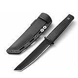 TIMKOSS Outdoor Camping Gürtelmesser Jagdmesser Überlebensmesser Survival Messer Edelstahl 440C,...