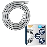 GROHE Vitalioflex, Duschschlauch 2,00m (flexibler knickfester Brauseschlauch für die Dusche,...