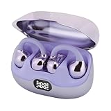 Fockety Ohrhörer, kabellose Open Ear Kopfhörer mit Knochenleitungstechnologie und ENC...