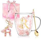 Geschenke für Frauen Latte Macchiato Gläser Geburtstagsgeschenk für Frauen Doppelwandige...