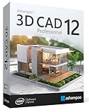 3D CAD 12 Professional - Profi-Software für Hausbau-Planung in 3D und 2D mit Elektroplanung für...