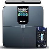Körperfettwaage Smart Waage Personen,digitale Personenwaage mit 8 Elektroden,Digitale Waage mit...