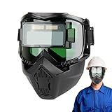 Schweißhelm mit automatischer Verdunkelung, abnehmbarer Schweißschutz - Schweißschutz für die...