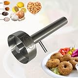 Falafel-Maker-Presse, Donut-Form (mit Loch), Edelstahl, Premium-Qualität, professionelles...